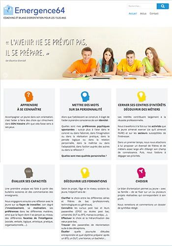 Émergence 64, coaching et bilan d'orientation