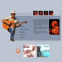 Paco Diaz, compositeur interprète